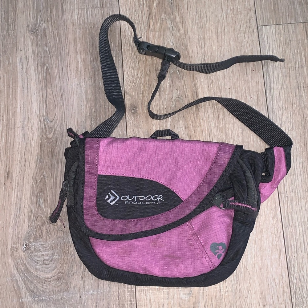 Outdoor Products Waist Pack Pink Grey Fanny pack